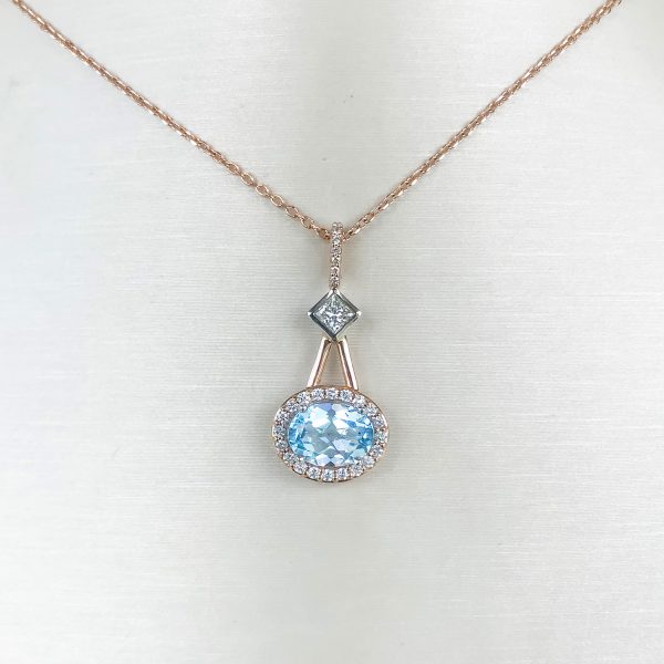 Doubledrop pendant from Simply Majestic by Susette