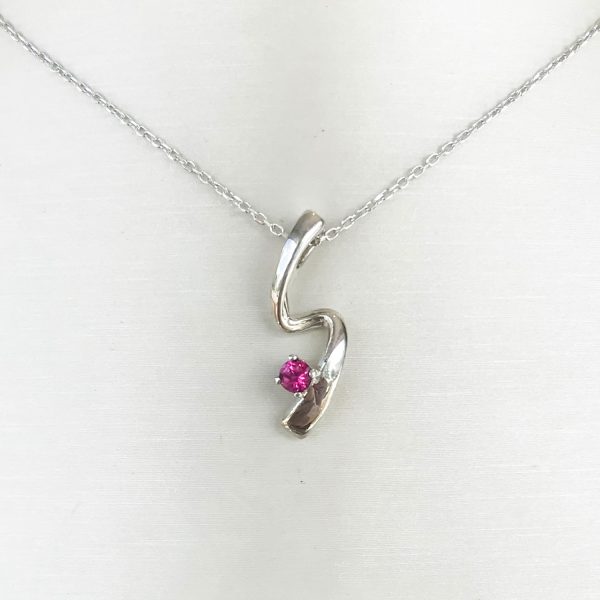 Sterling silver S Necklace Simply Majestic by Susette collection