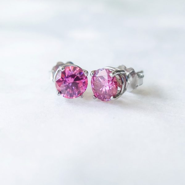 Pink Lady Earrings Simply Majestic by Susette collection