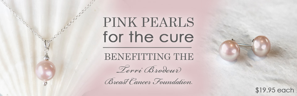 Image of the Simply Majestic Pink pearls for a cause campaign banner Pink pearls for a cause from Simply Majestic
