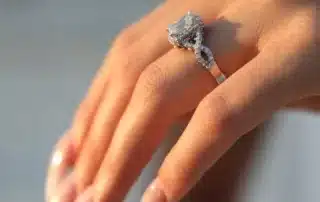 vintage engagement rings mystic ct